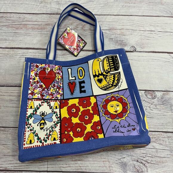 Brighton You Warm My Heart Tote New With Tags - Picture 2 of 12